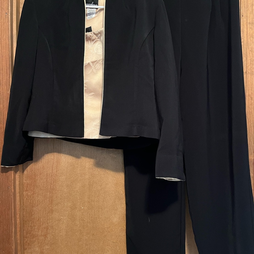 Positive Attitude Black Pantsuit
